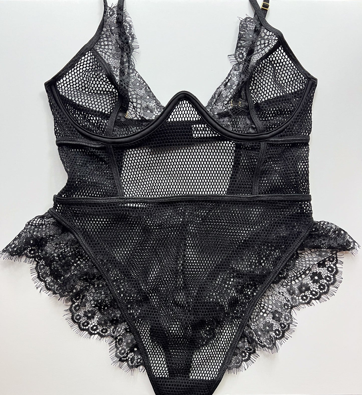 Black Lace Teddy